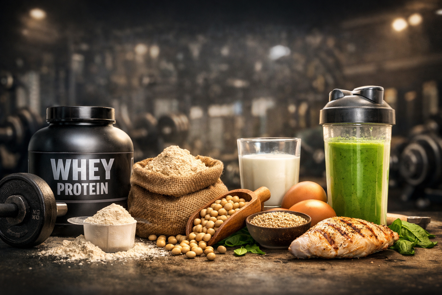 Protein Tozu Rehberi: Kas İnşasında Hangi Kaynak Senin İçin Doğru?